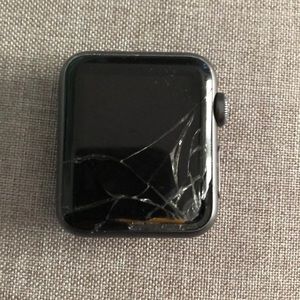 38mm Black Apple Watch